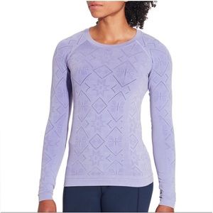 NWT Calia By Carrie Underwood Purple Seamless Long Sleeve - Size M